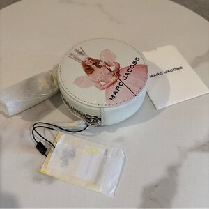 NWT MARC JACOBS COIN PURSE THE WIZARD OF OZ MARSHMALLOW